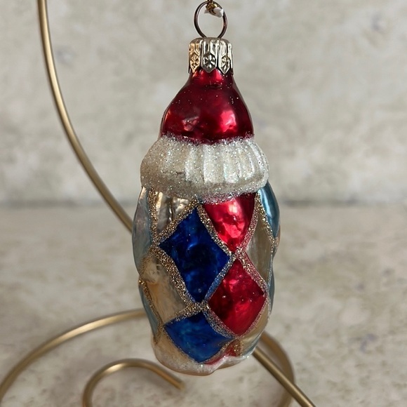 Clown Jester Christmas Ornament - Picture 4 of 5